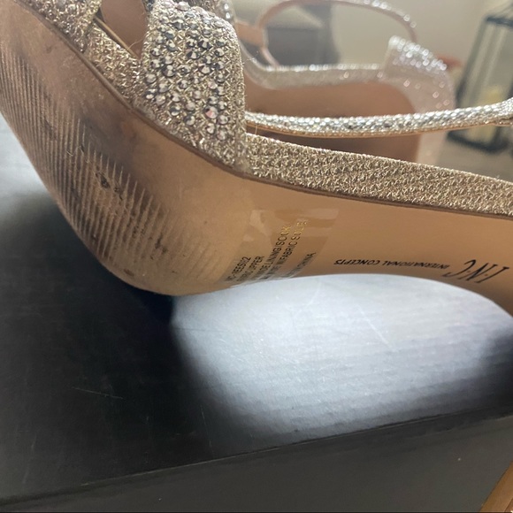 Rhinestones, Silver, Heels. - Picture 4 of 4